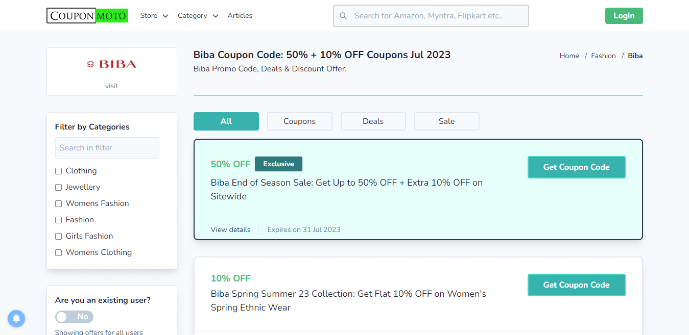 Biba-Coupon-Code