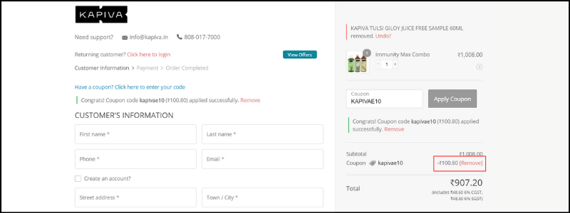 Kapiva Coupon Code: 50% OFF Discount Code Oct 2022