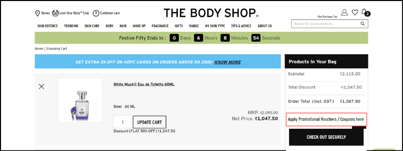 The Body Shop Coupons 50% OFF Promo Code Feb 2023