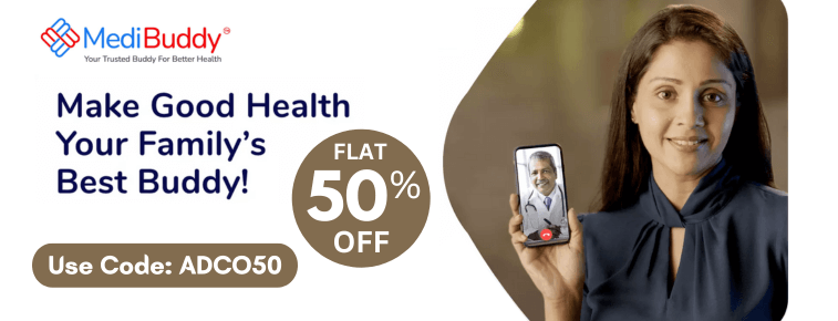 Medibuddy Exclusive Code: Get Flat 50% OFF on All Health Test