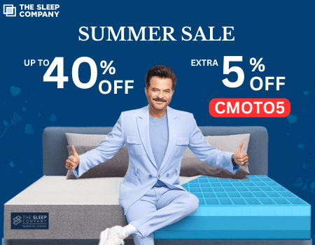 The Sleep Company Summer Sale: Get Up to 40% OFF + Extra 5% OFF on Mattresses