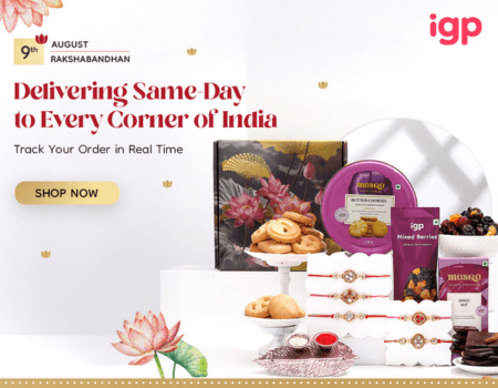 IGP Rakshabandhan Sale: Get Up to 60% OFF on All Rakhis Including Rakhi Hampers, Rakhi Sets & Kids Rakhi