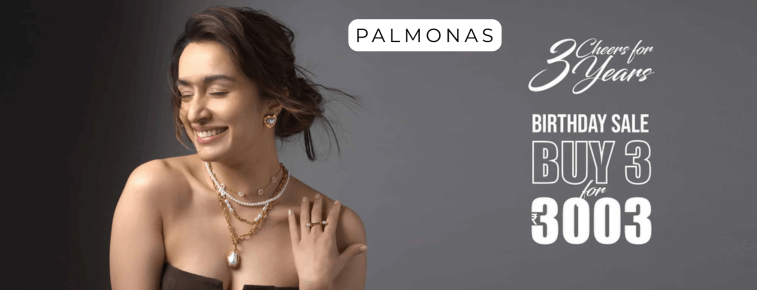 Palmonas 3rd Birthday Sale: Buy 3 Products For Rs.3,003 Only