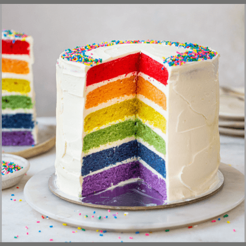 Layered-Rainbow-Cake