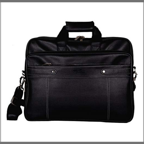 Medlar Leather Laptop Office Messenger Bag