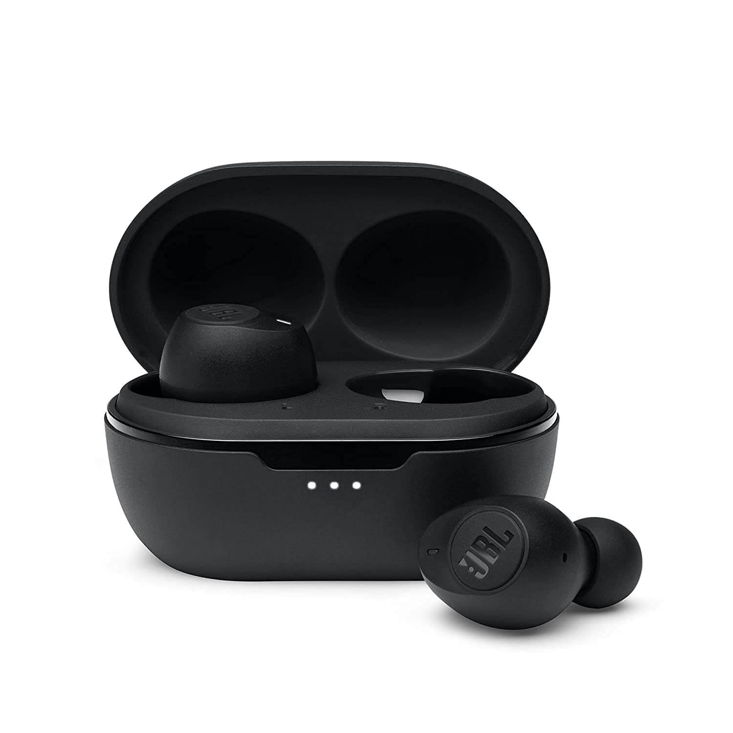 JBL C115 TWS by Harman, True Wireless Earbuds with Mic, Jumbo 21 Hours Playtime with Quick Charge, True Bass, Dual Connect, Bluetooth 5.0, Type C & Voice Assistant Support for Mobile Phones (Black)