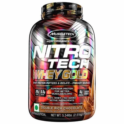 MuscleTech Nitro-Tech Whey Gold Performance Series