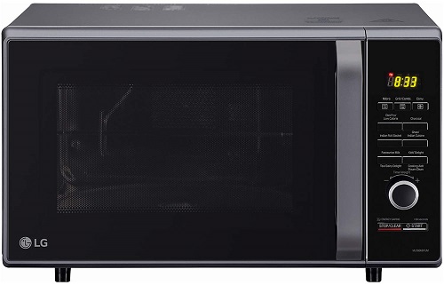 LG 28 L Charcoal Convection Microwave Oven 