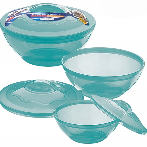 Primeway Plastic Microwave Containers with Lid