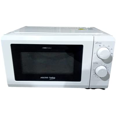 Voltas Beko 17 Litres Solo Microwave Ovens (Pre-Heating Function, MS17WM, White)