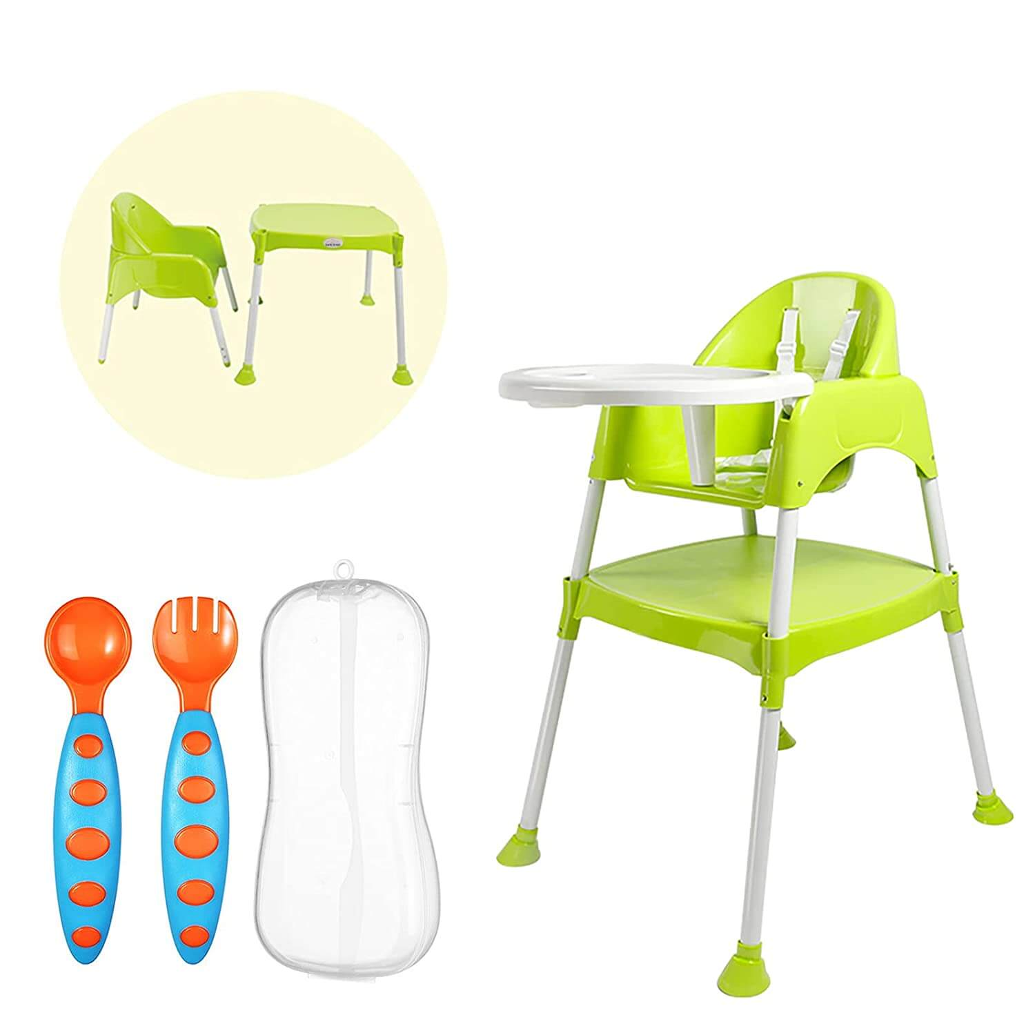 Safe-O-Kid 5 in 1 Feeding/High Chair for babies