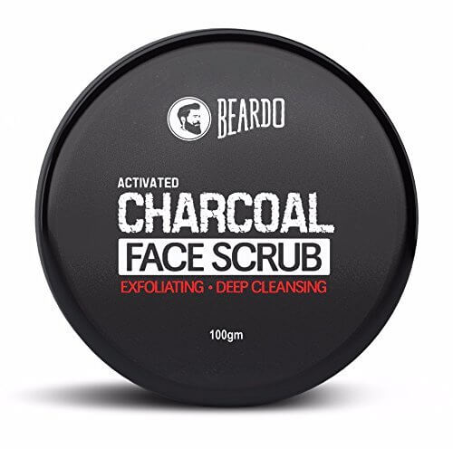 Beardo Activated Charcoal Anti-Pollution Face Scrub for Men  