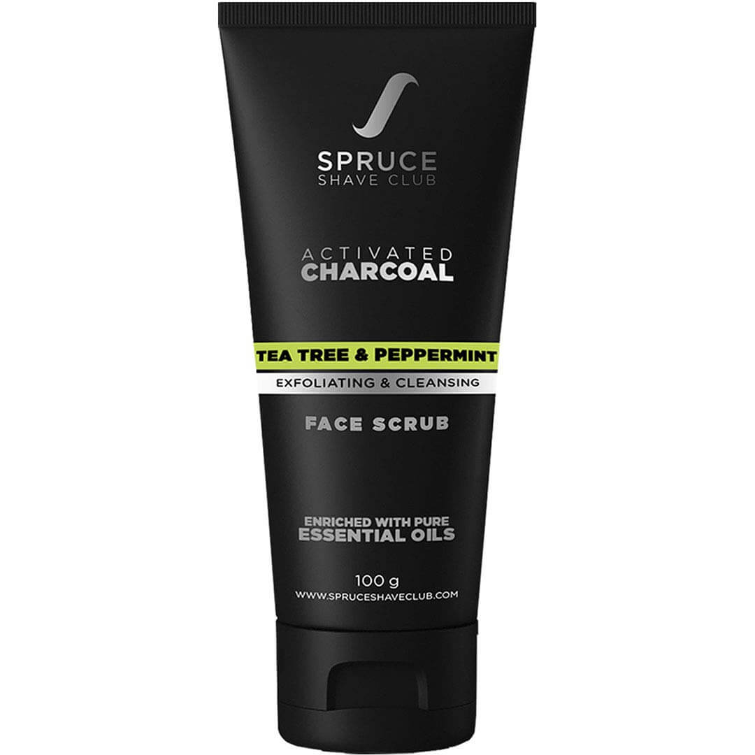 Spruce Shave Club Charcoal Face Scrub 