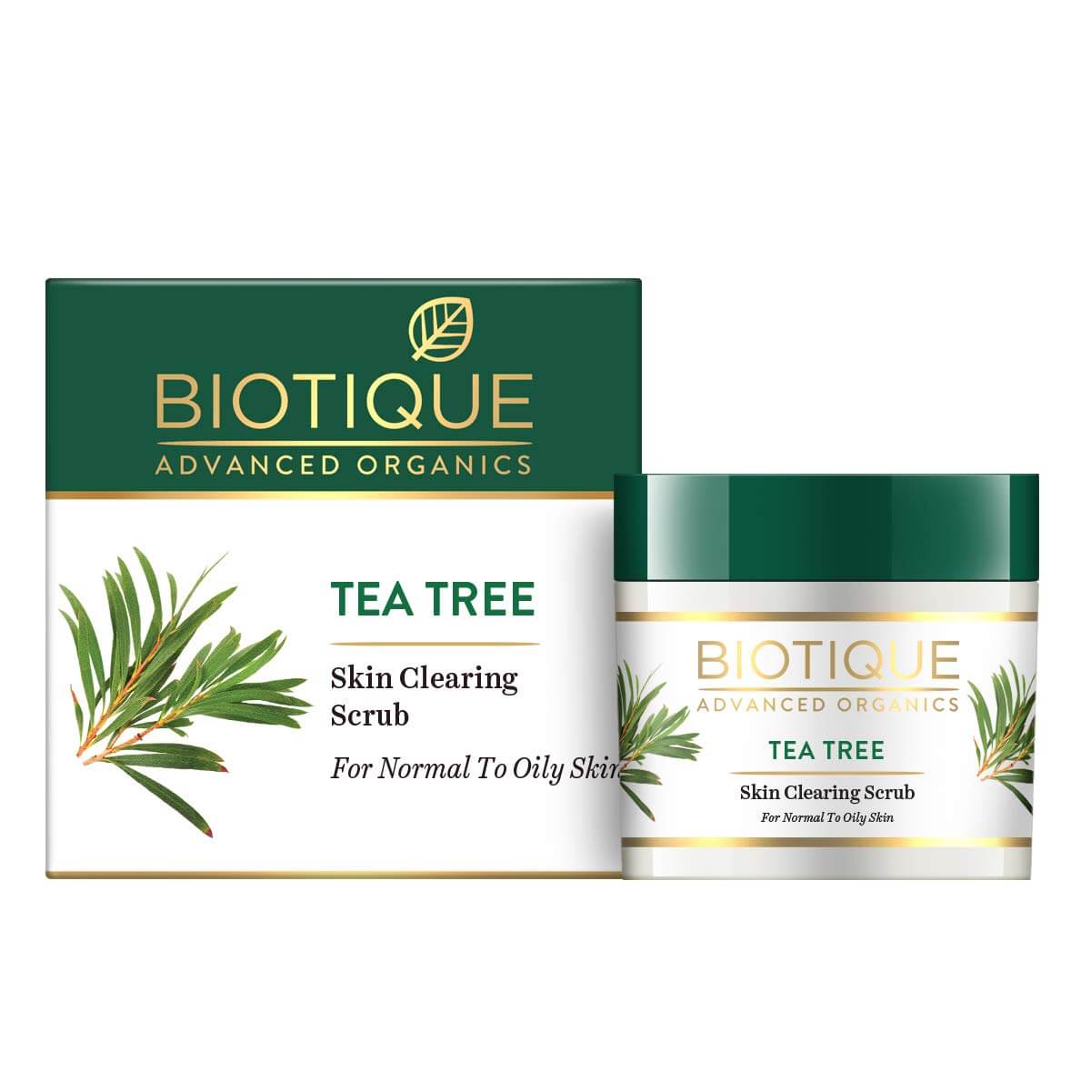 Biotique Tea Tree Skin Clearing Face Scrub 