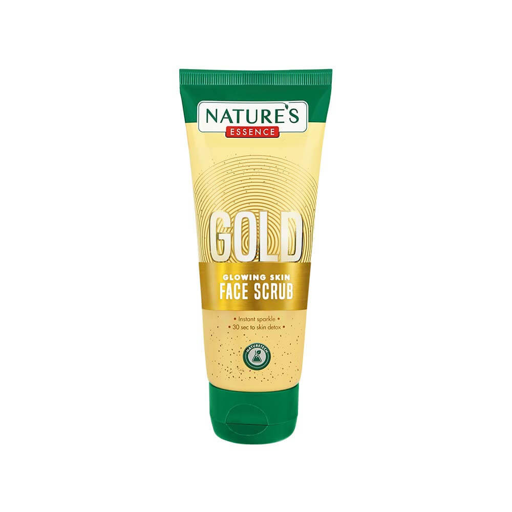 Nature's Essence Gold Glowing Skin Face Scrub  