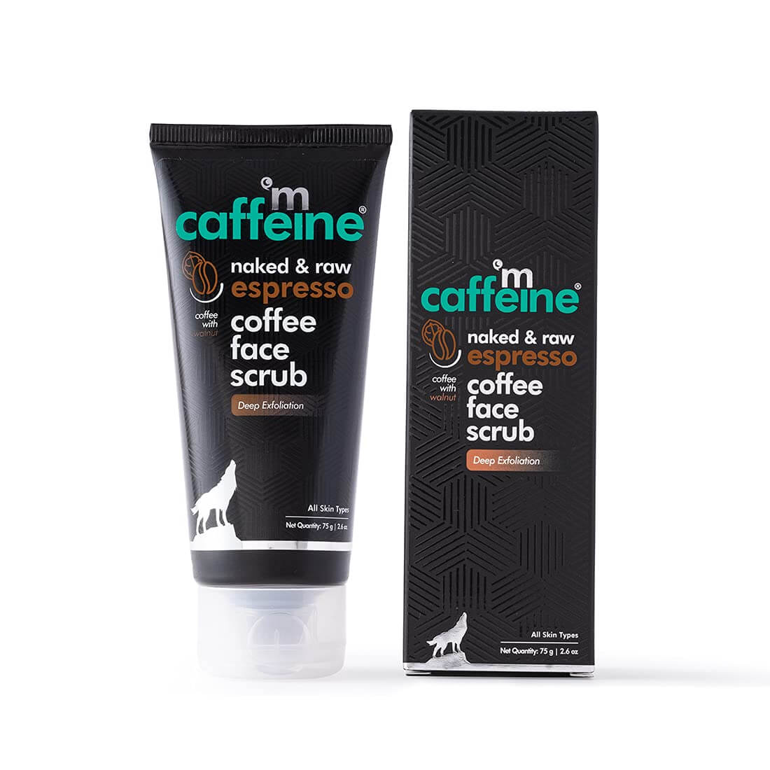 mCaffeine Espresso Coffee Deep Exfoliating Face Scrub 