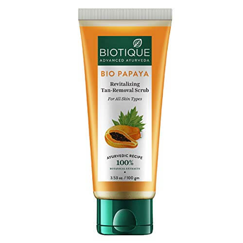 Biotique Bio Papaya Revitalizing Tan Removal Scrub  