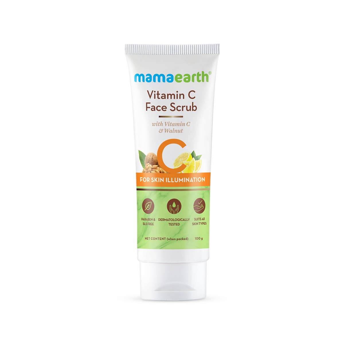 Mamaearth Vitamin C Face Scrub  