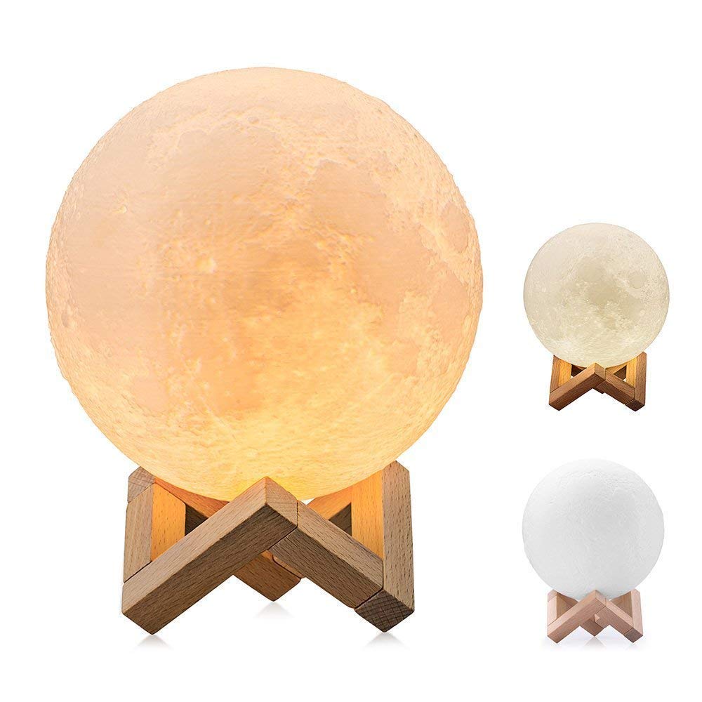  3D Rechargeable Moon Lamp
