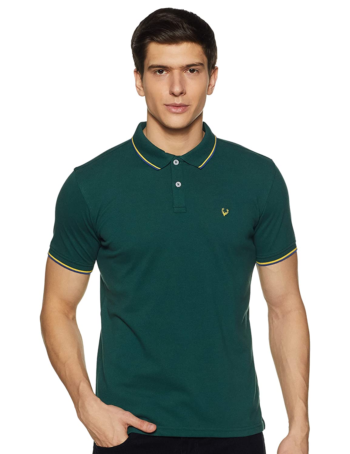 Allen-Solly-Men's-Regular-Fit-t-shirt brands