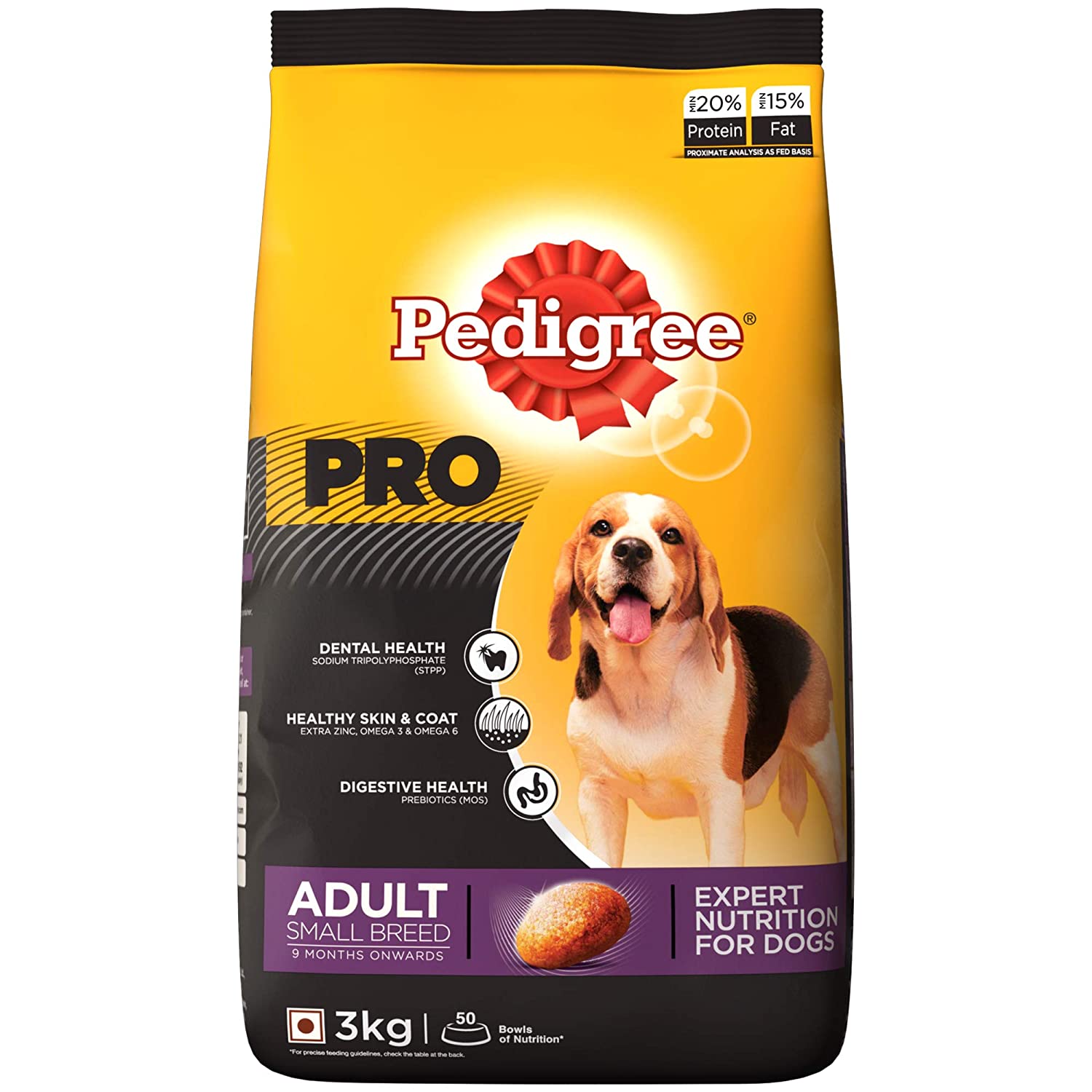 Pedigree PRO Expert Nutrition, Adult Small Breed Dogs 