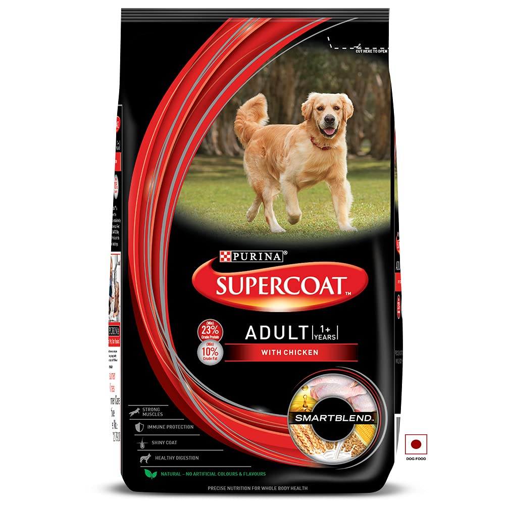 Purina SUPERCOAT Adult All Breed Dry Dog Food