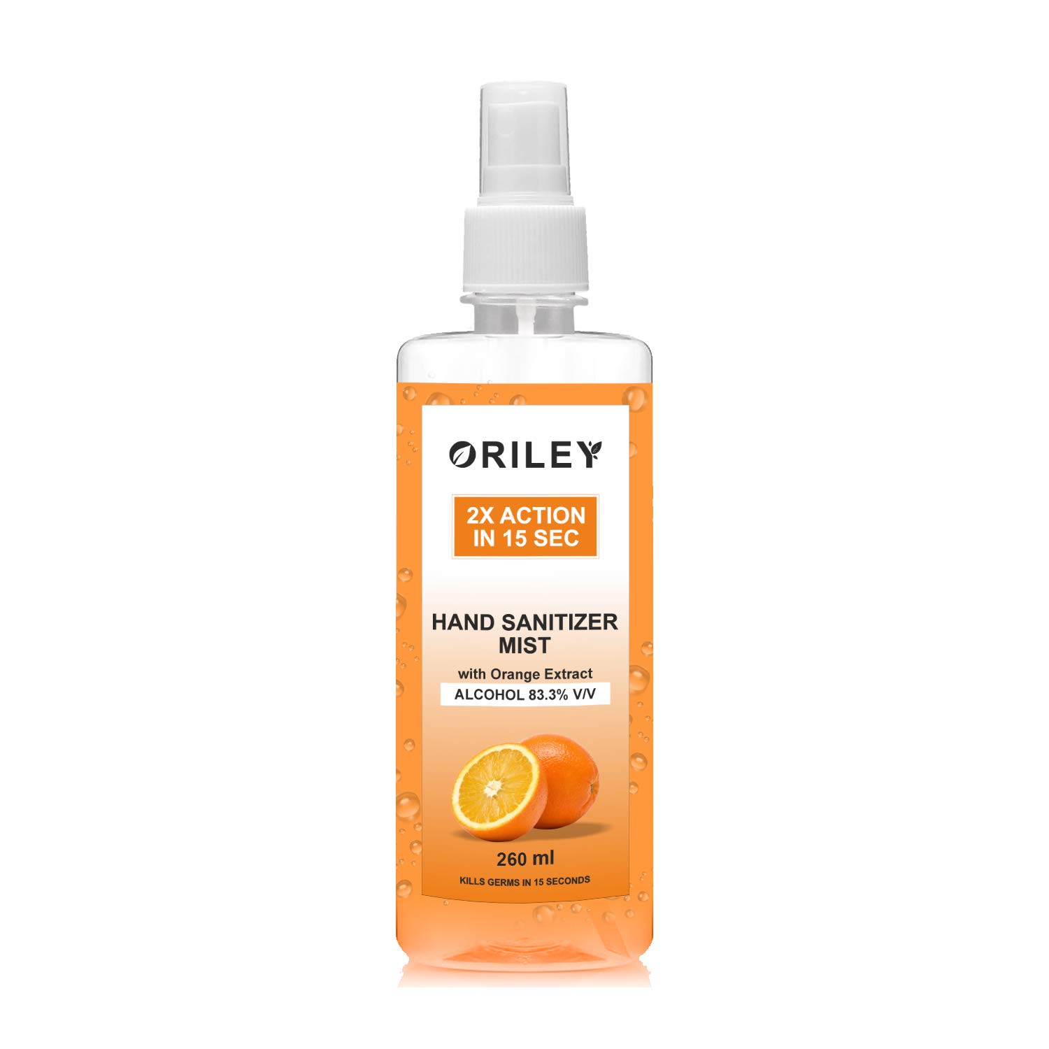ORILEY 2X Action Hand Sanitizer