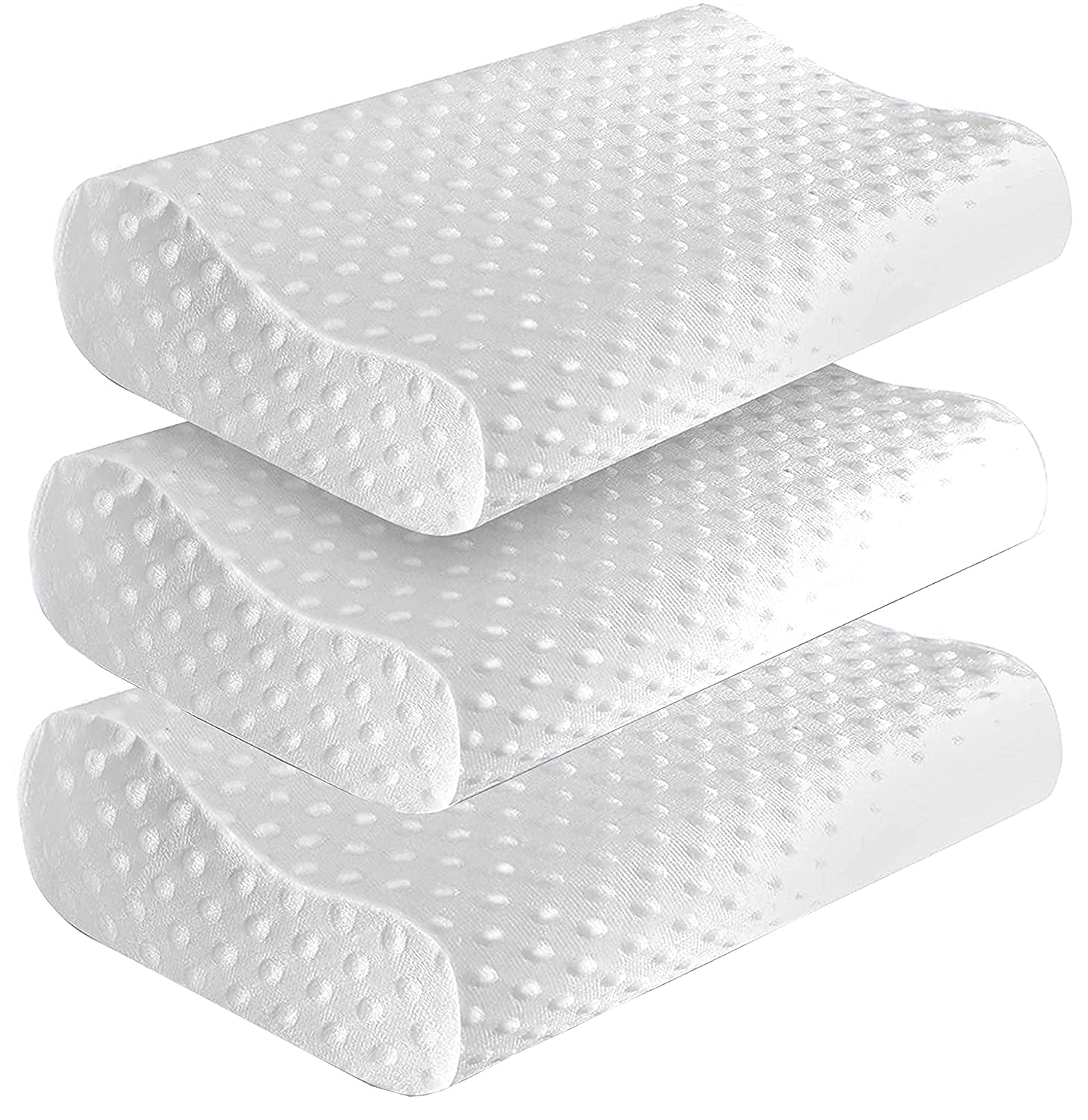 dclub-memory-foam-cervical-contour-pillow