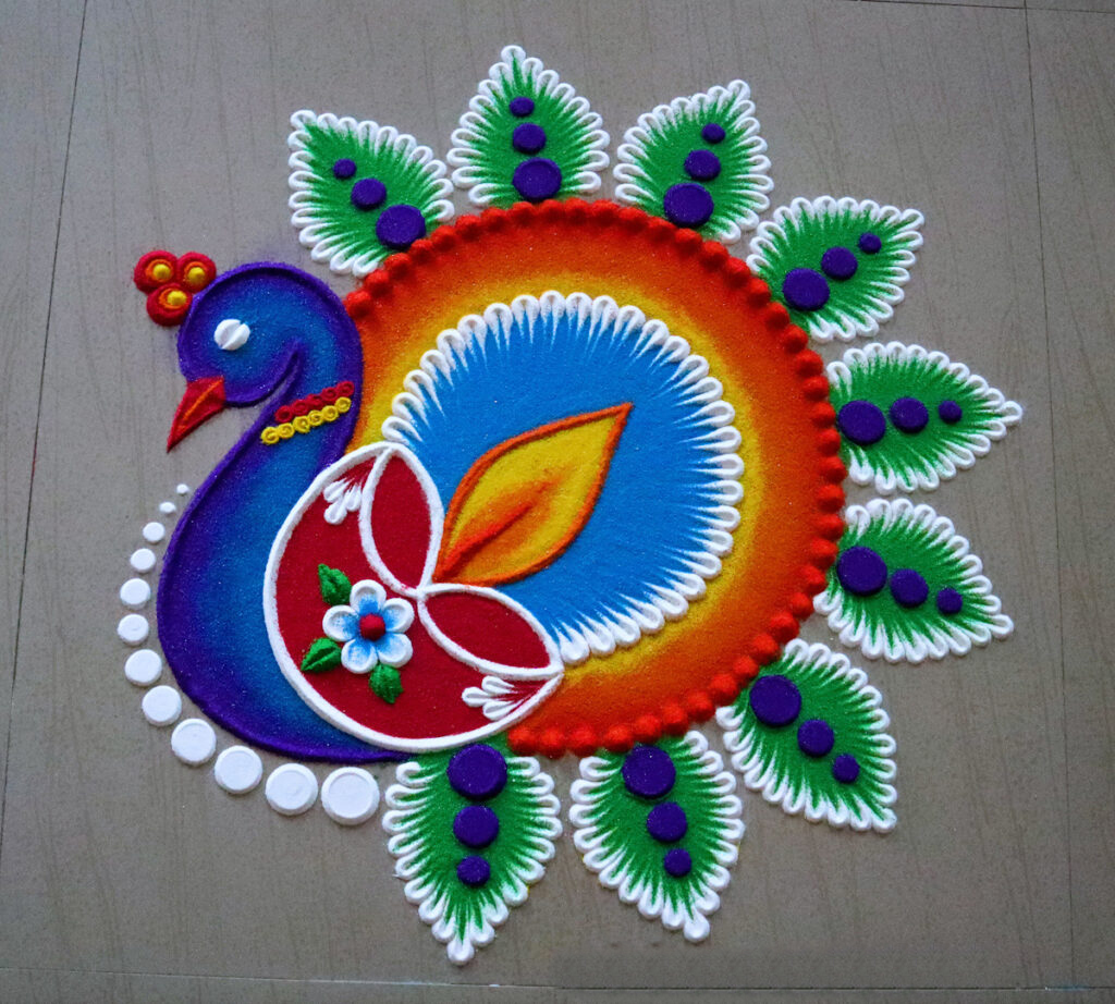 Easy Rangoli Designs For Diwali 2023 | Beautiful Rangoli Ideas