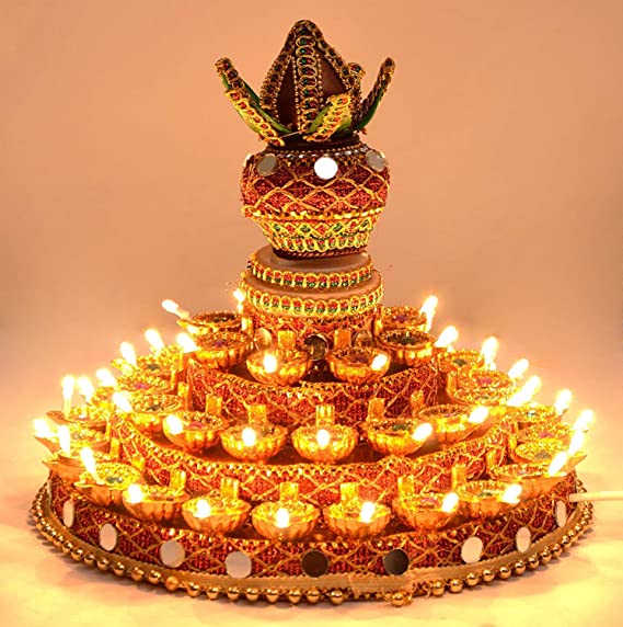 eletric-kalash-diya-decorative-ideas-for-diwali