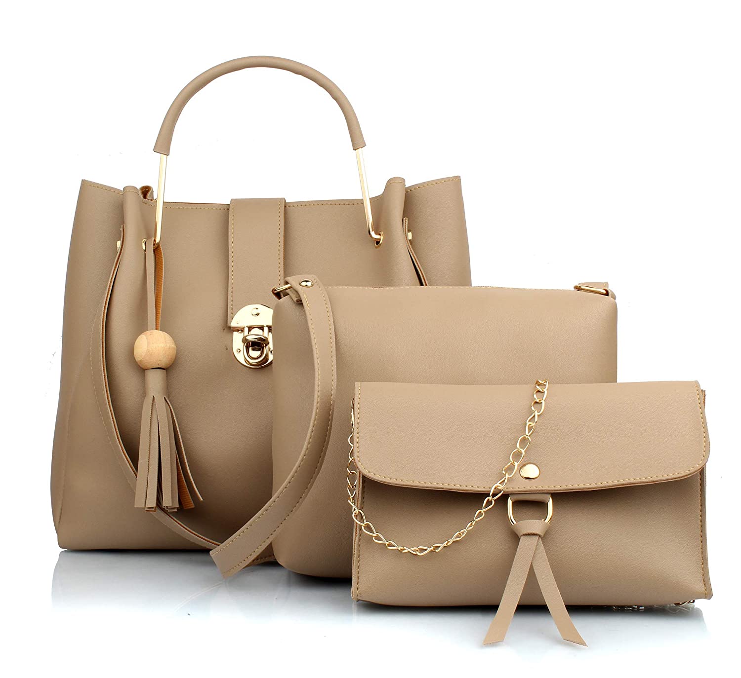 womens-cream-handbag-combo-set