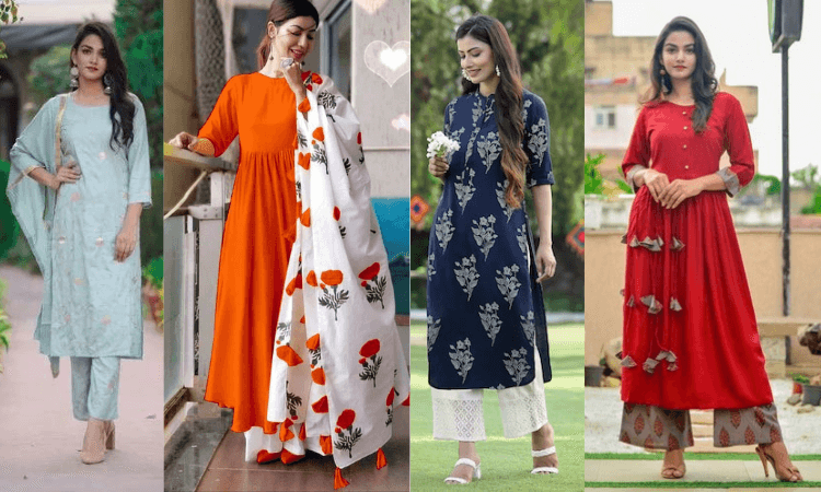 Lucknowi Kurtis  Buy Lucknowi Kurta  Lucknowi Suits  Chikan Suits online  at Best Prices in India  Flipkartcom