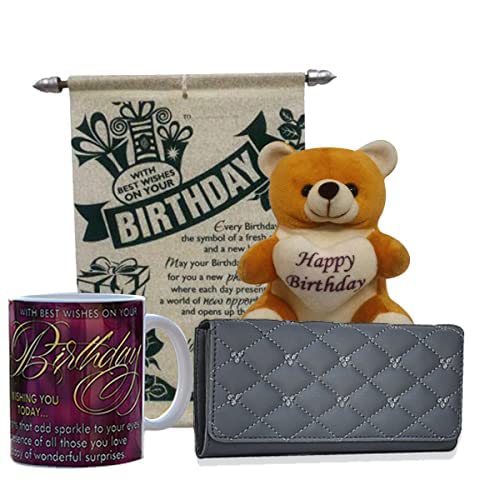 coffee-mug-scroll-card-women-wallet-and-soft-teddy-bear