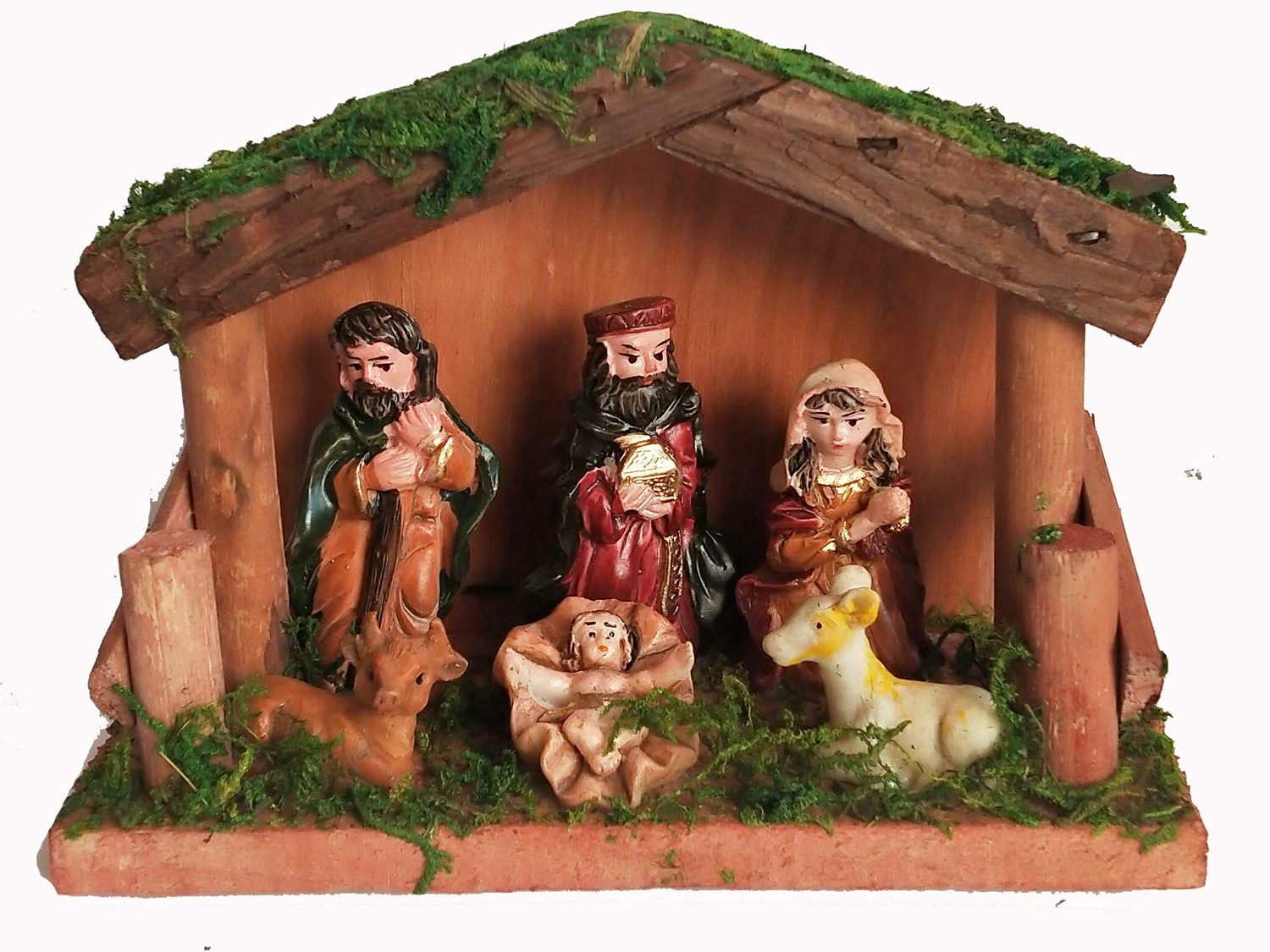 wooden-hut-resin-christmas-crib