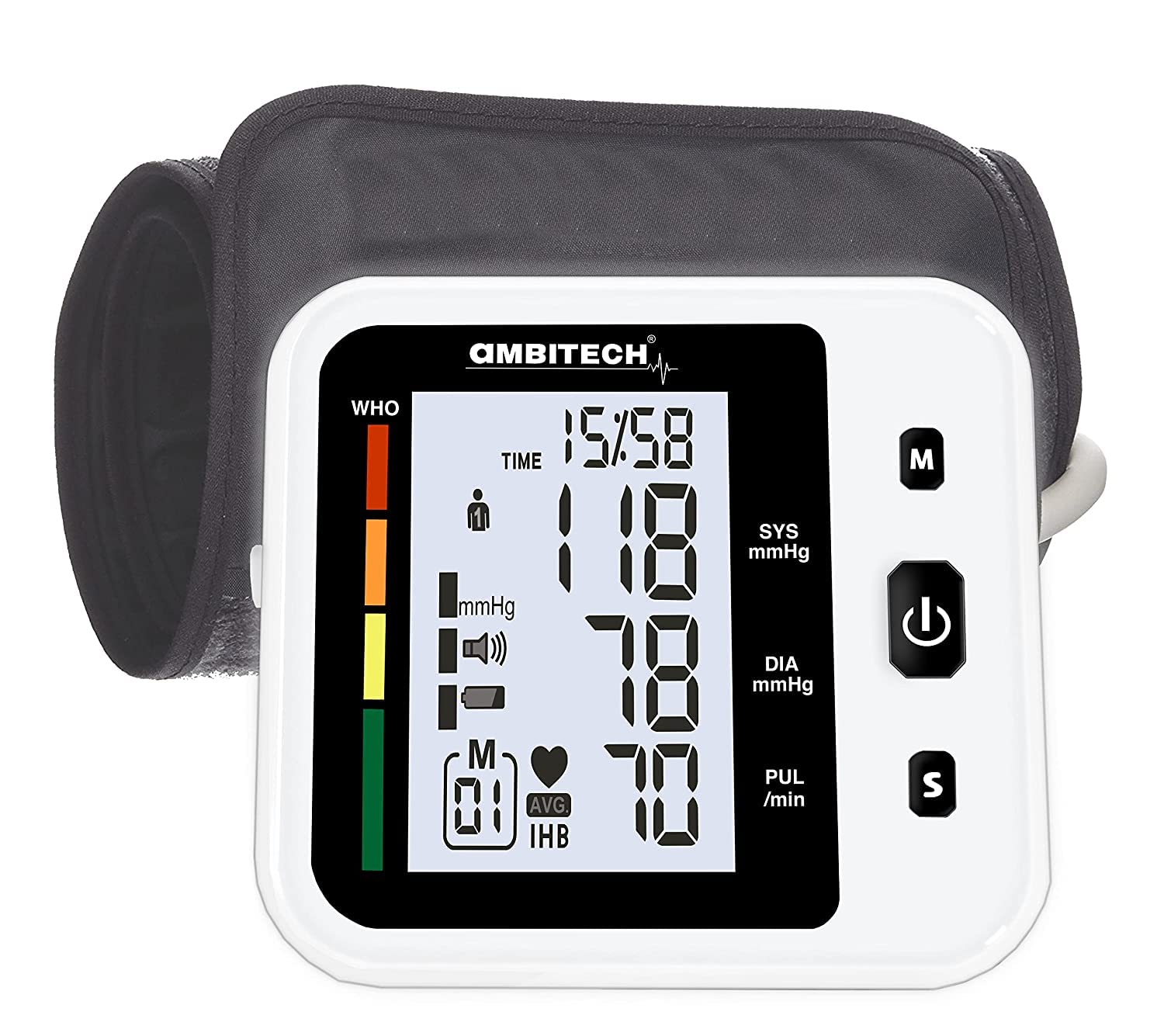 AmbiTech Digital Blood Pressure Monitor