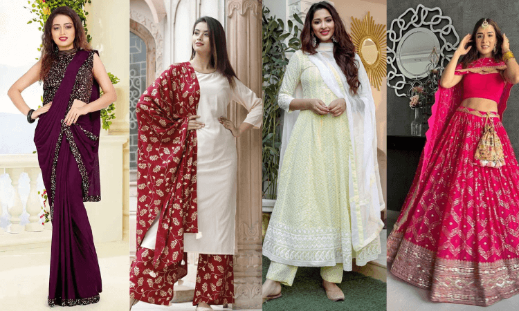Diwali 2019 Dress Diwali Dress For Girls Diwali Saree Diwali Suit | Diwali  2019 Dress : दिवाली पर लड़कियों के लिए ट्रेडिशनल ट्रेंडी ड्रेस डिजाइन |  Hari Bhoomi