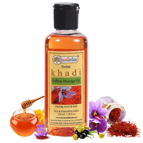 Khadi-Rishikesh-Ayurvedic-Saffron-Massage-Oil
