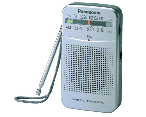Panasonic FM Radio Speaker Pocket Player