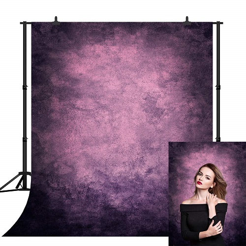 CapiSco-5X7FT-Retro-Abstract-Purple-Portrait-Backdrop