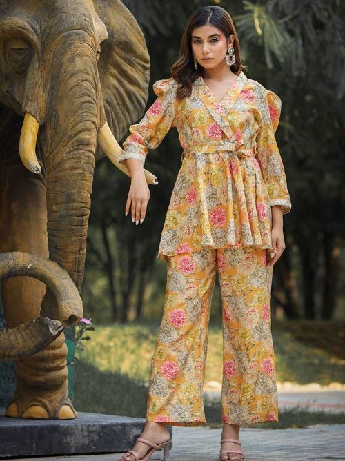 Ethnic Co-Ord Set- best outfit for diwali