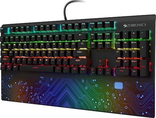ZEBRONICS Zeb-MAX Chroma Premium Mechanical Gaming Keyboard