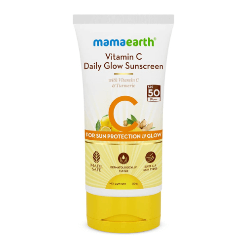 Mamaearth-Daily-Glow-Sunscreen-SPF-50-PA